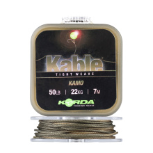 Лидкор Korda Kable Tight Weave 7м 22кг 50lb (Kamo)