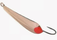 Блесна Пирс зимняя Малёк большой с одним крючком 1,7г (М)