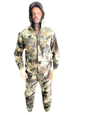 Костюм мужской маскировочный энцефалитный Питон (р 44-46, Черно-серый)