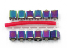 Микробисер Яман Куб d2,2мм  (Хамелеон)