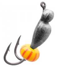 Mормышка вольфрамовая Lumicom Нимфа Коза d5.0мм (BNi, черный никель)