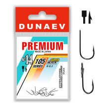 Крючок одинарный Dunaev Premium 105