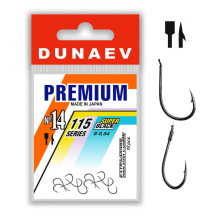 Крючок одинарный Dunaev Premium 115