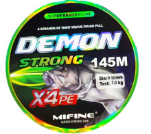 Плетеный шнур Mifine Demon Strong X4pe 145м 