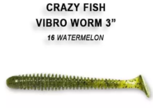 Приманка силиконовая CF Vibro Worm 3" 7,5см