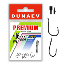 Крючок одинарный Dunaev Premium 117