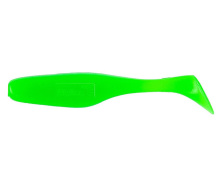 Приманка силиконовая Helios Vigor виброхвост 3,75" 9,5см (007, Electric Green)