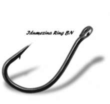 Крючок одинарный Gurza Idumezina Ring BN 