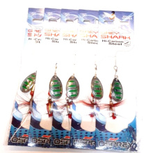 Блесна вращающаяся Osprey Grey Shark №2, 4,5г (03)