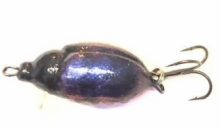 Воблер Жук Белоречье 3D с тройником №6 4г (4141)