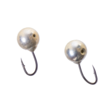 Мормышка вольфрамовая Lumicom Дробинка с ушком гальваника d4,5мм (Ag)