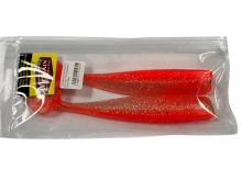 Приманка силиконовая Tilzit Mc Cain 15см (Оранжевый с блестками)