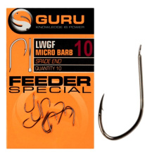 Крючок одинарный Guru LWGF Feeder Special Barbed с микробородкой
