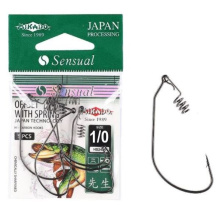 Крючок офсетный Mikado Sensual Offset With Spring BN 