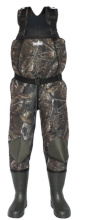 Полукомбинезон FortMen рыбацкий неопрен с сапогами ЭВА камо