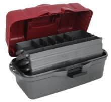 Ящик рыболова Helios трехполочный (Красный)