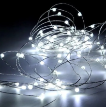 Гирлянда светодиодная Роса 5V 10м (Белый)