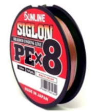 Плетеный шнур Sunline Siglon Pex8 300м (#0.6, 10LB, Multicolor 5C)