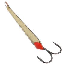 Блесна Пирс зимняя Лонг средний с двойным крючком 1,2г (Л)