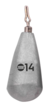 Груз SPRO  FS Dropshot Pear Lead, 14гр (2 шт)¶