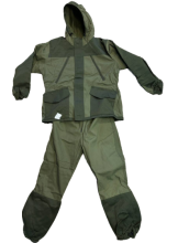 Костюм демисезонный мужской Горка х/б с флисовой подкладкой (р 44-46, Хаки)