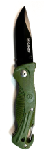 Нож складной Ganzo туристический (Зеленый)