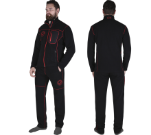 Костюм Alaskan Royal Fish флисовый черный