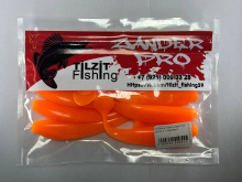 Приманка силиконовая Tilzit Zander 4" (Оранжевый)