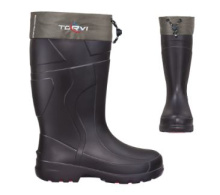 Сапоги мужские Torvi из ЭВА с 4-слойным сменным вкладышем флис и подошвой ТЭП -25С черные