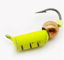 Мормышка Wolfram Столбик d3,0 мм 1,2г с латунным шариком (461, Лимонный)