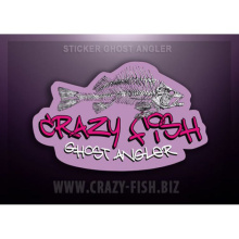 Наклейка Transparent Sticker Ghost (Crazy fish)