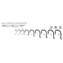 Крючок одинарный Волжанка Salmon Egg BH