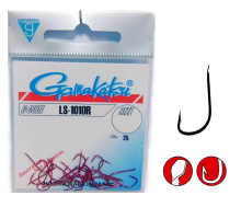 Крючки Gamakatsu LS-1010R, №6, Red, (25шт)
