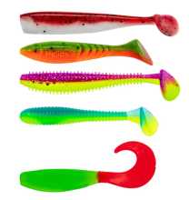 Набор приманок силиконовых Helios Озеро на щуку