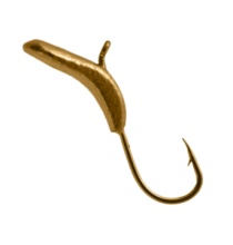 Мормышка вольфрамовая Lumicom Комар гальваника d4,0мм (Au)