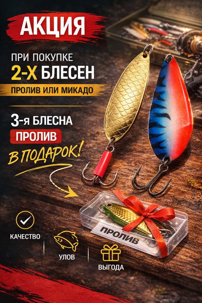 РЫБОЛОВНАЯ АКЦИЯ, КОТОРУЮ НЕЛЬЗЯ ПРОПУСТИТЬ!