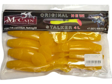 Приманка силиконовая Tilzit Stalker 4L" 10см (Желтый)