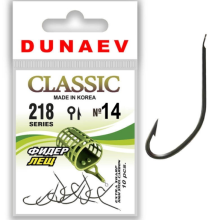 Крючок одинарный Dunaev Classic 218