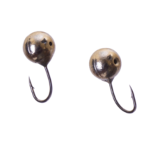 Мормышка вольфрамовая Lumicom Дробинка отверстие гальваника d5,0мм (BNi)