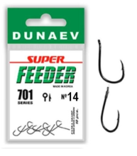 Крючок одинарный Dunaev Super Feeder 701 