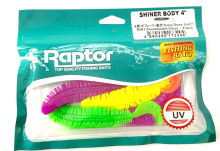 Приманка силиконовая Raptor Shiner Body 4"  (Mix)