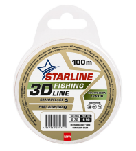 Леска Iam Starline 3D Line Pixel монофильная 100м Chameleon