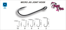 Крючок одинарный Crazy Fish Micro Jig Joint Hook MJJH6_10