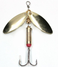 Блесна вращающаяся Namazu Supreme Master 12г (02, Латунь)