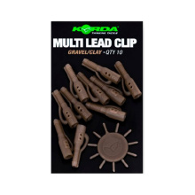 Клипса Korda Lead Clip Pin безопасная (Gravel/Clay)