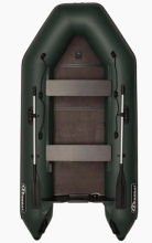 Лодка надувная Фрегат 280 EK с килем л/т (Зеленый)