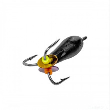 Мормышка вольфрамовая Premier Fishing Черт 3,0мм черный (121)