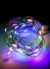 Гирлянда светодиодная Роса 300L 30м (Микс)