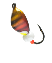 Мормышка вольфрамовая Lumicom Мидия покраска d5,0мм (205)