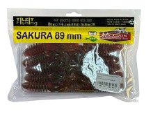 Приманка силиконовая Tilzit Sakura 8,9см (Темно-коричневый)